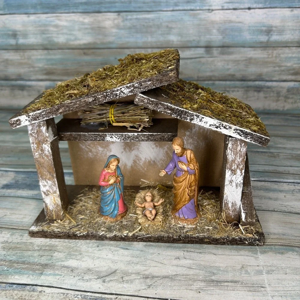 Collezione Moranduzzo Nativity Scene Made in Italy Vintage Christmas